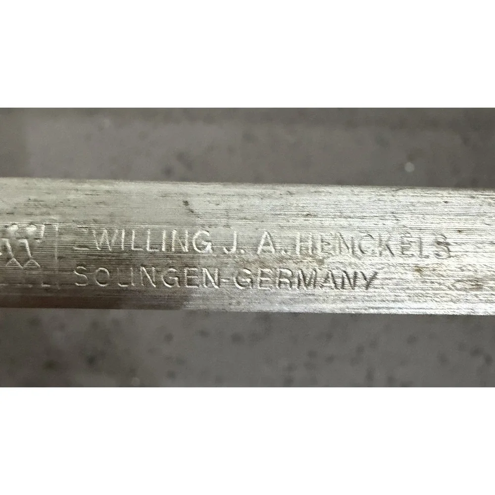 Zwilling J A Henckels Solingen Germany SHARPENING‎ Straightening Steel