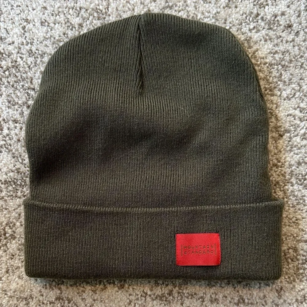 Mountain Standard Olive Beanie Hat O/S