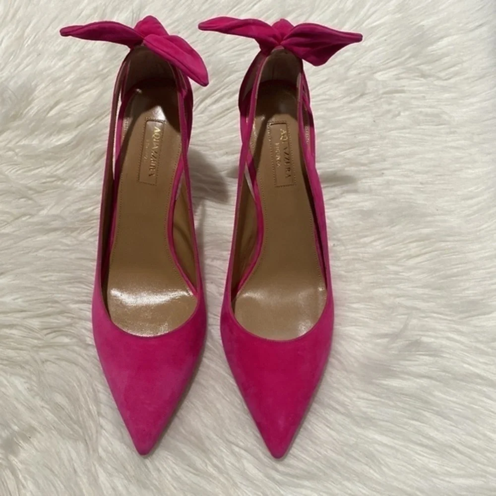 Aquazzura 85mm bow