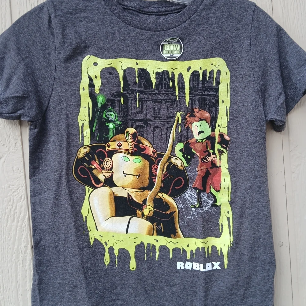 Rolex Kids Gray Roblox T-Shirt