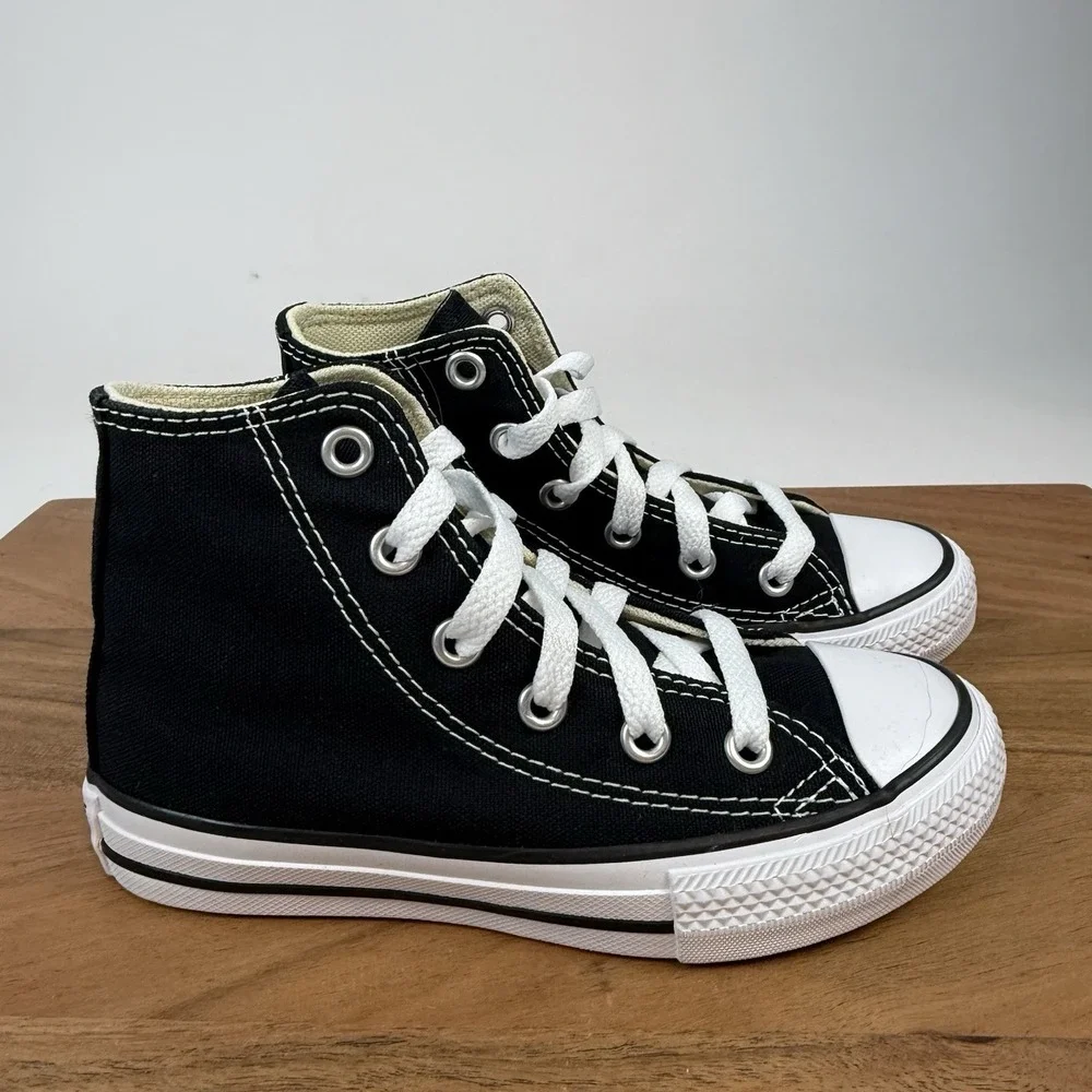 New Little Kids Converse Chuck‎ Taylor All Star High Top Black Sneaker Sz 11 C