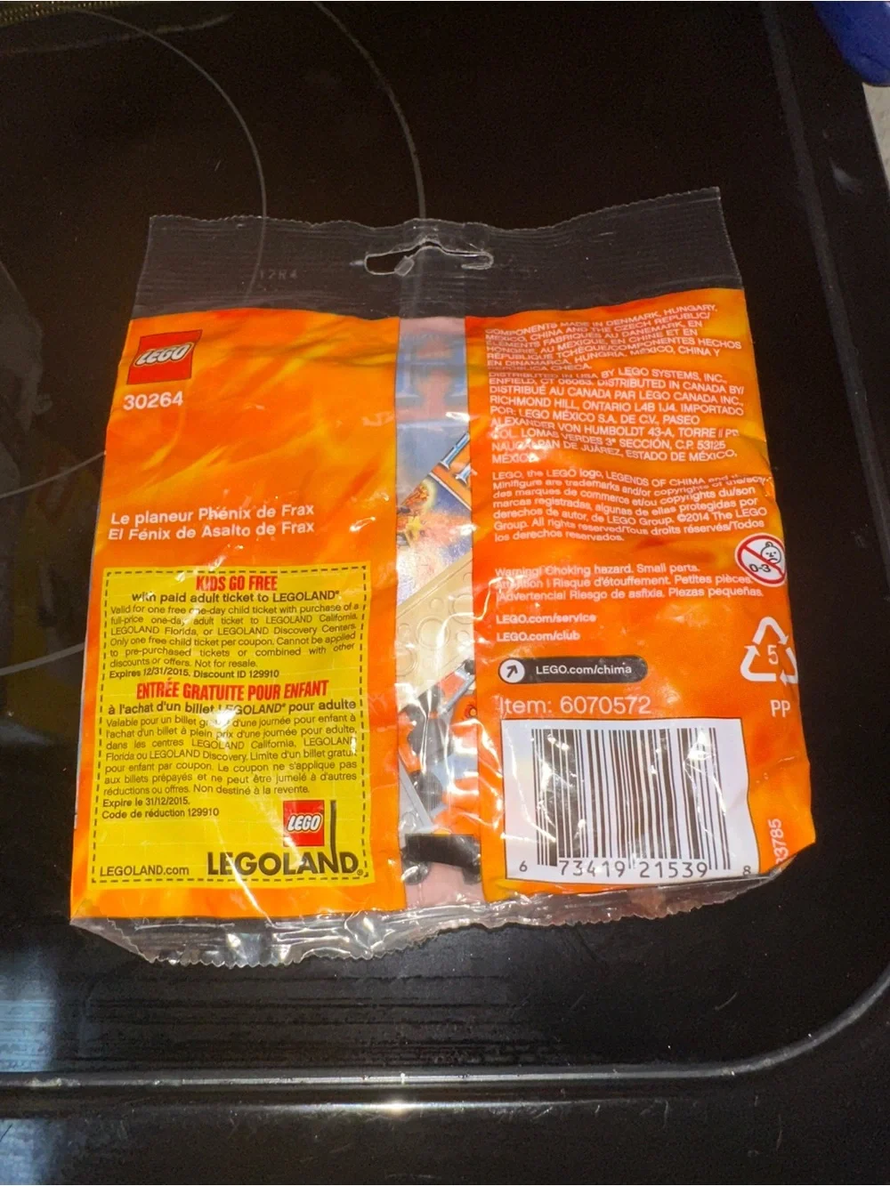 LEGO - NEW Chima mini set - New - Never Opened - Minifigure 30264- Frax Phoenix