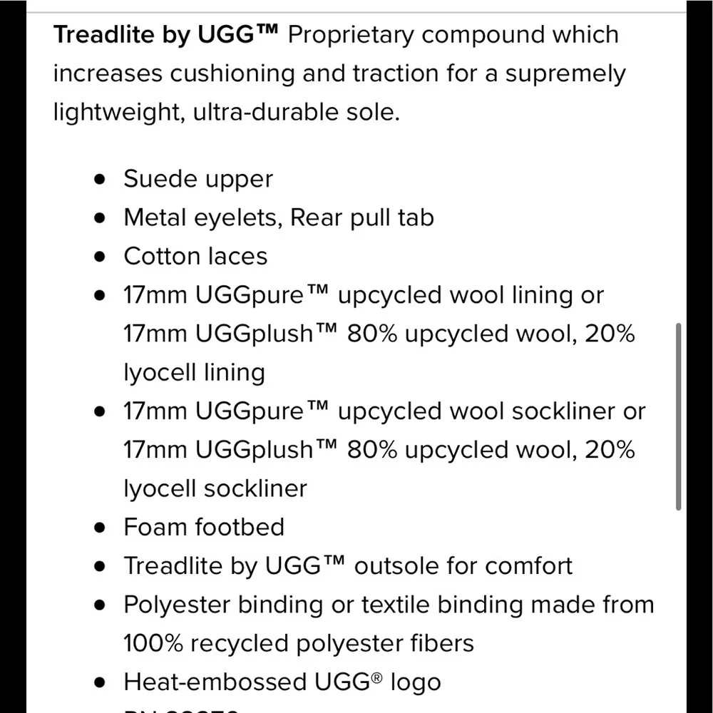 UGG stylish warm