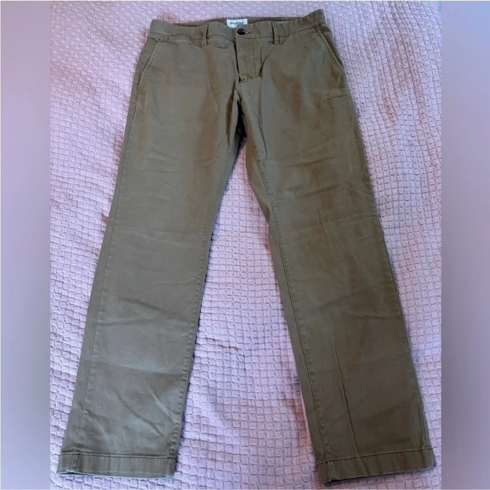Goodfellow HENNEPIN CHINO Slim Fit Men's size 33x30 in Dapper Brown