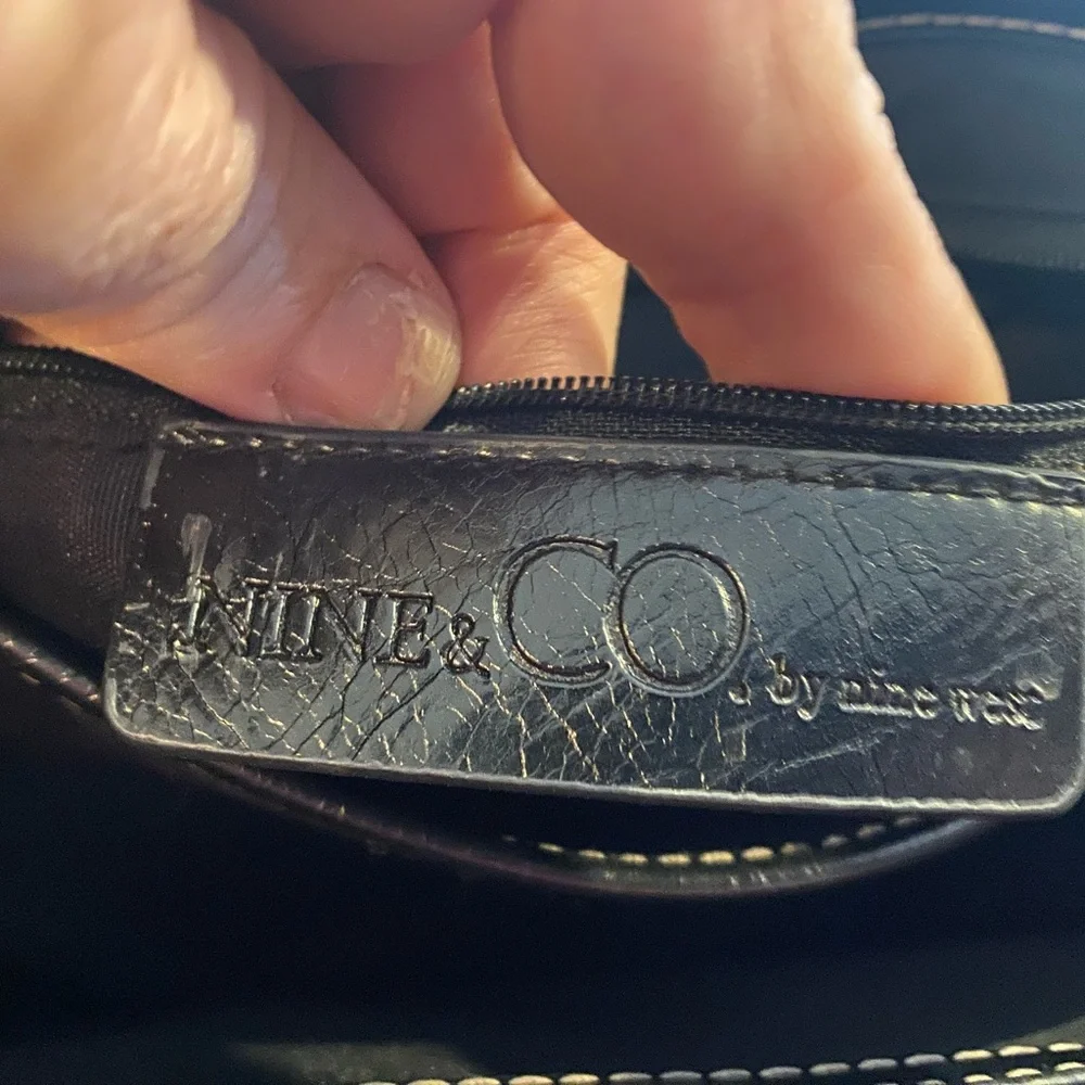 Nine & Co. black satchel