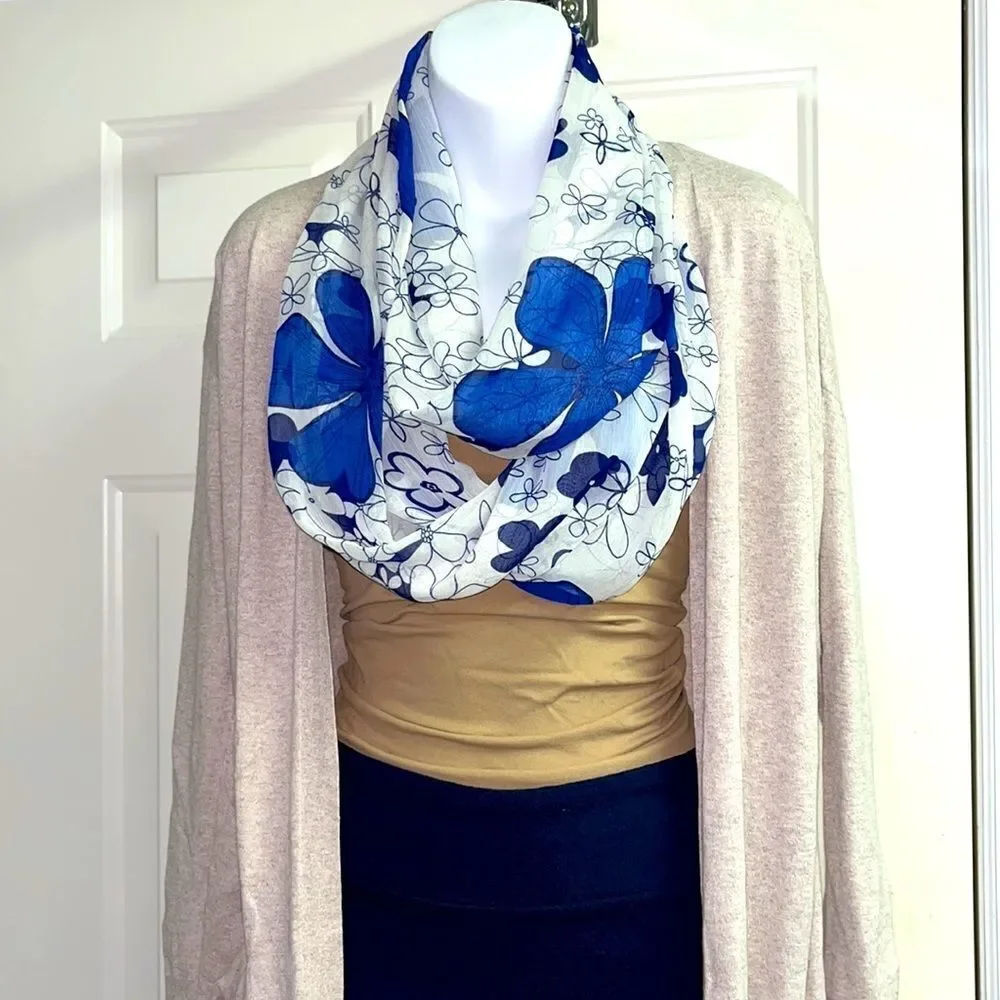 No Brand blue white