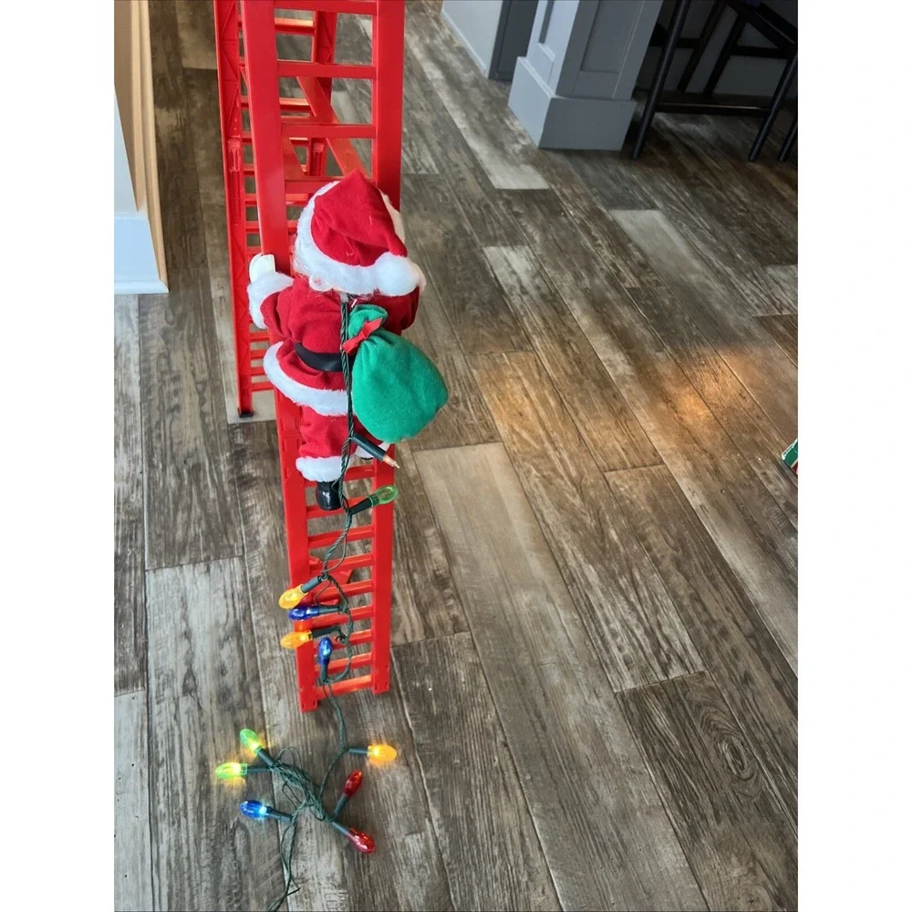 Kmart santa climbs