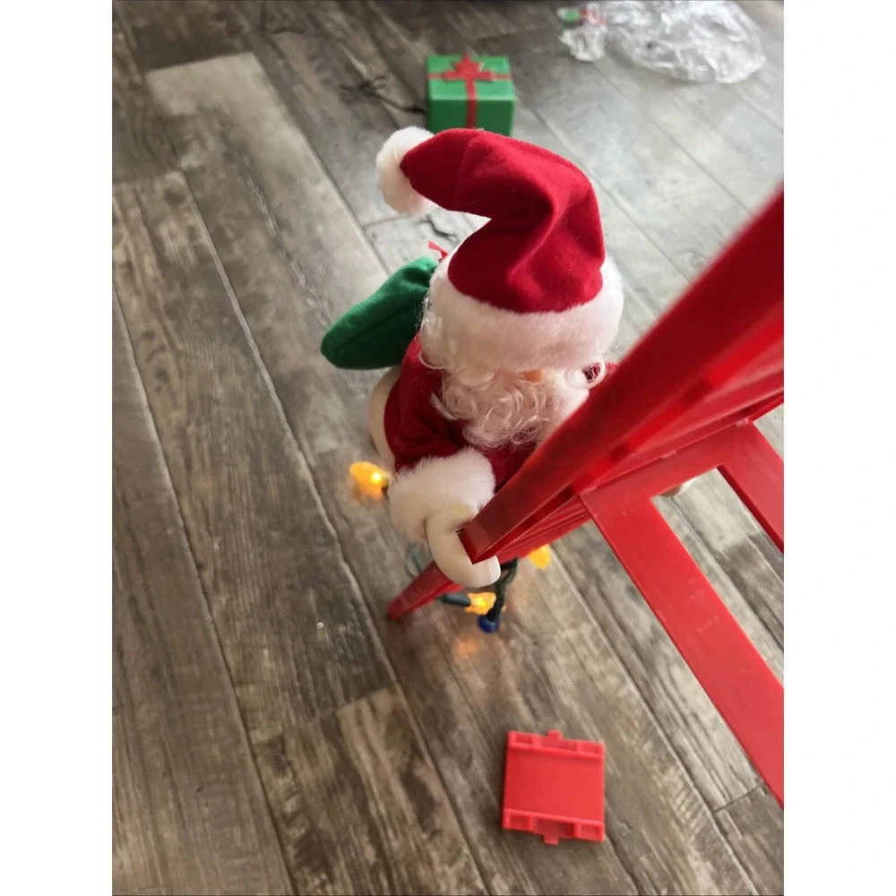 Kmart santa climbs