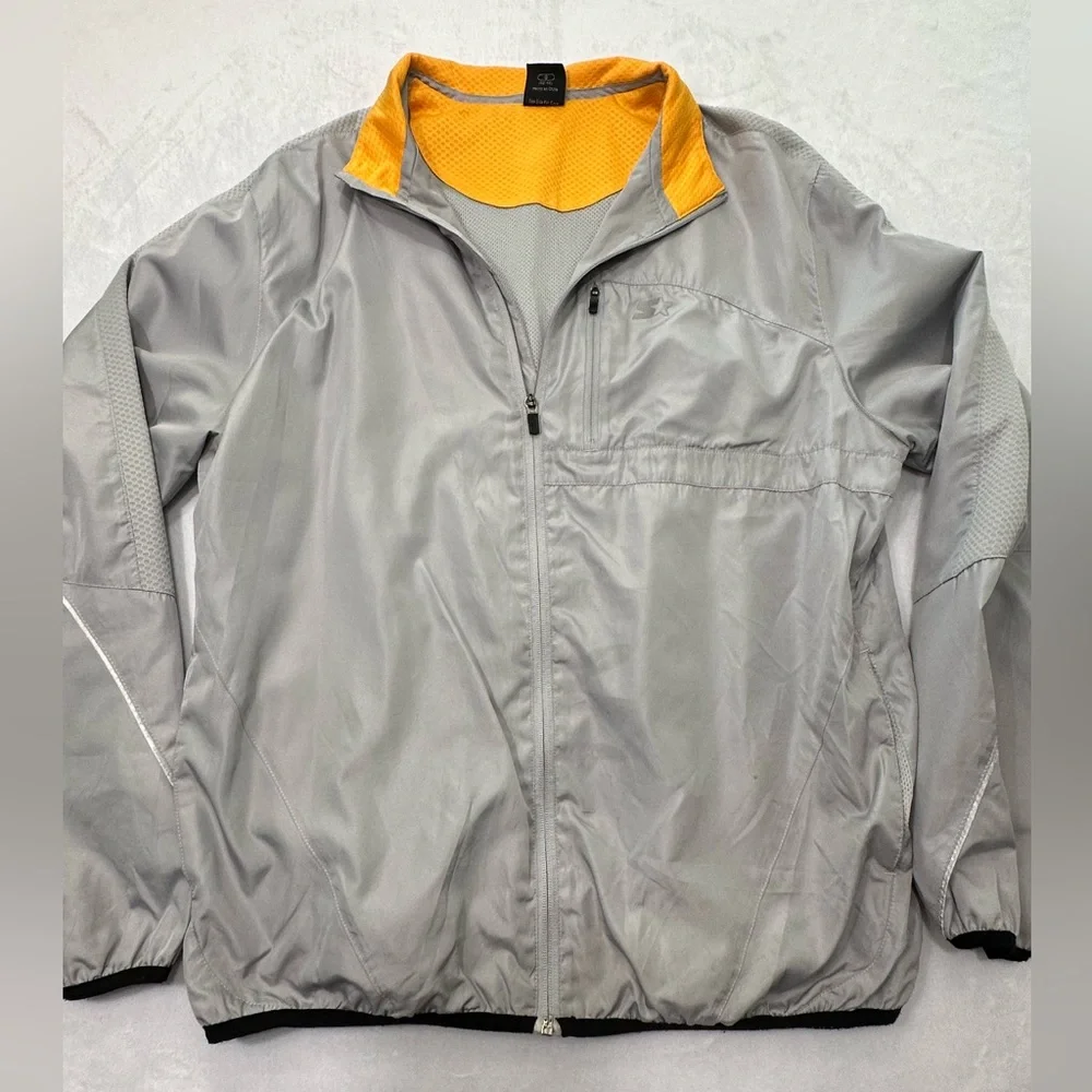 Vintage Starter Grey Jacket Mens‎ Size Large