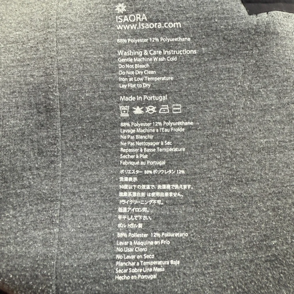ISAORA men charcoal