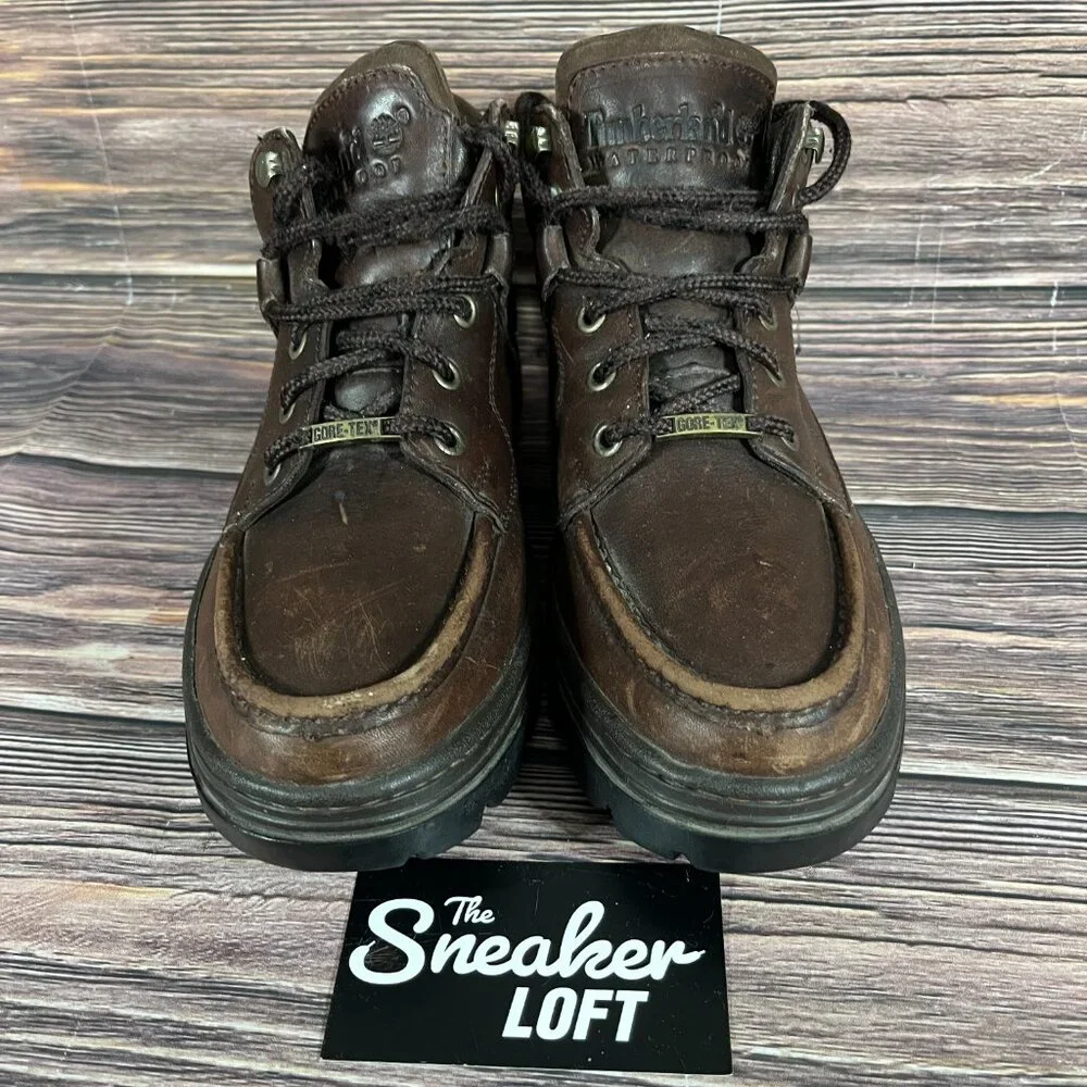 Timberland Women's Gore Tex Waterproof Brown Leather Boots‎