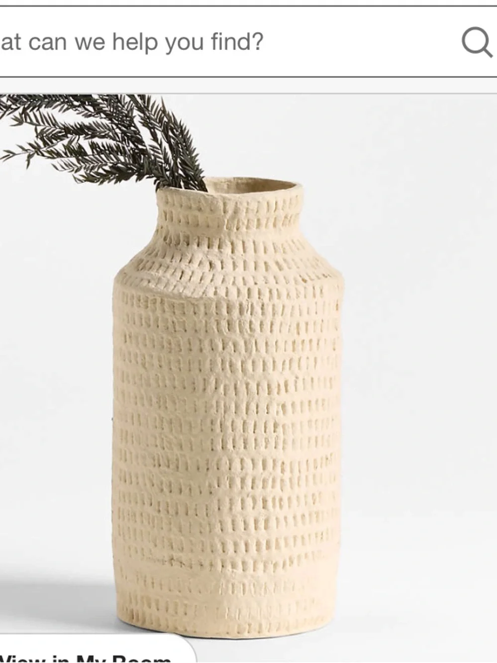 Crate&Barrel three ceramic