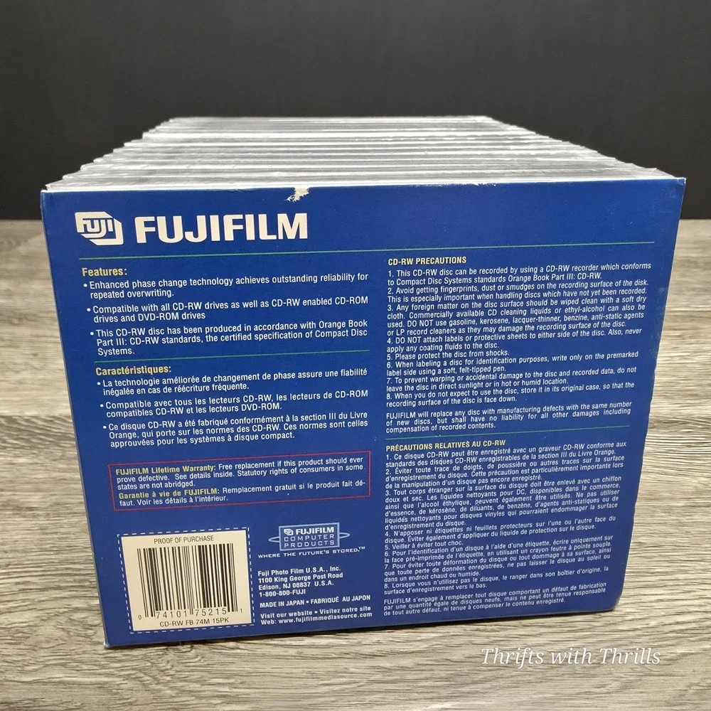 Fujifilm cd rw
