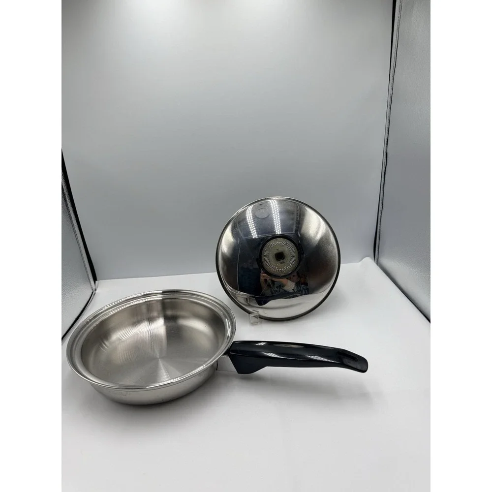 2 pc Flavorite Thermium Multi-Plex Stainless Steel Temp Tone 8.5