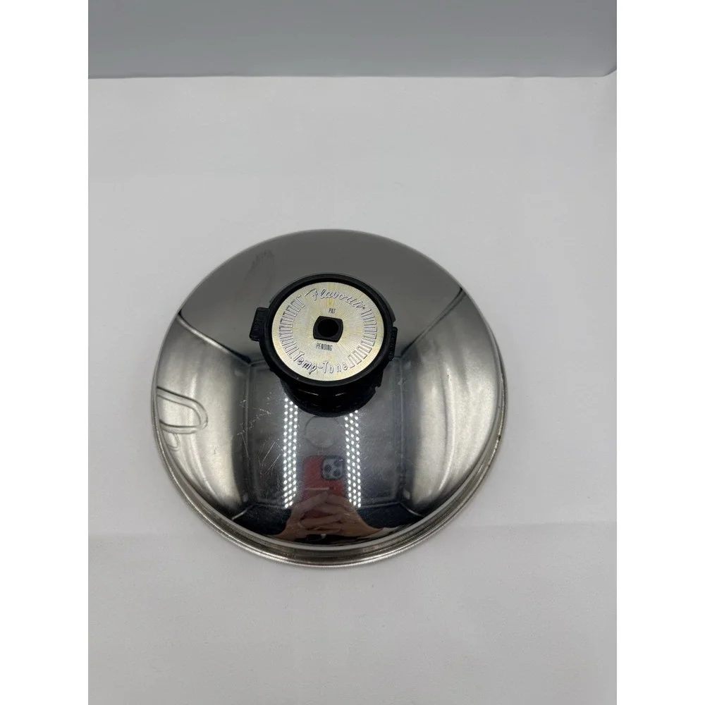 2 pc Flavorite Thermium Multi-Plex Stainless Steel Temp Tone 8.5