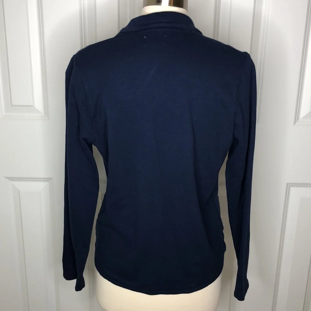 Hartford navy cotton