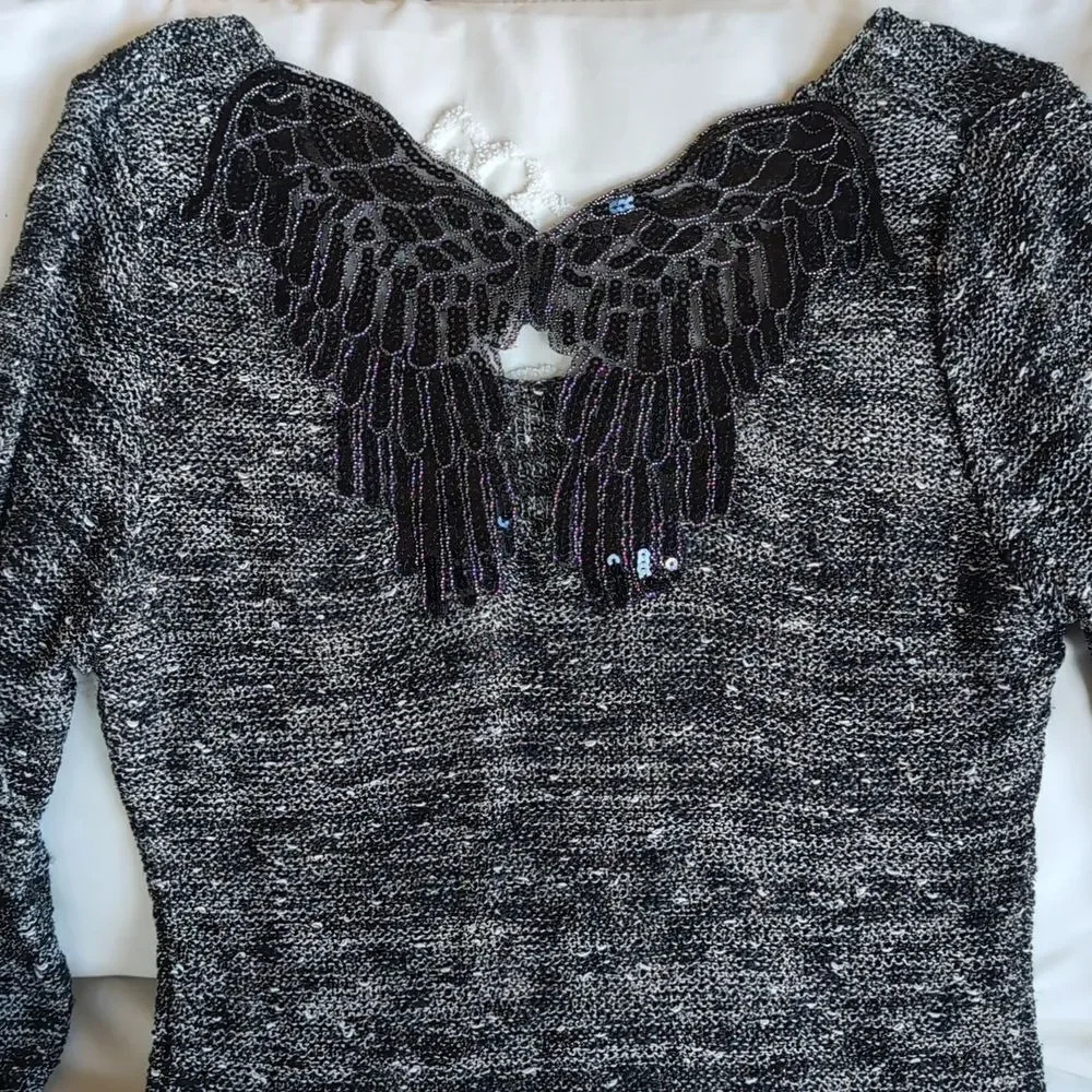 Papillon Blanc papillon sweater