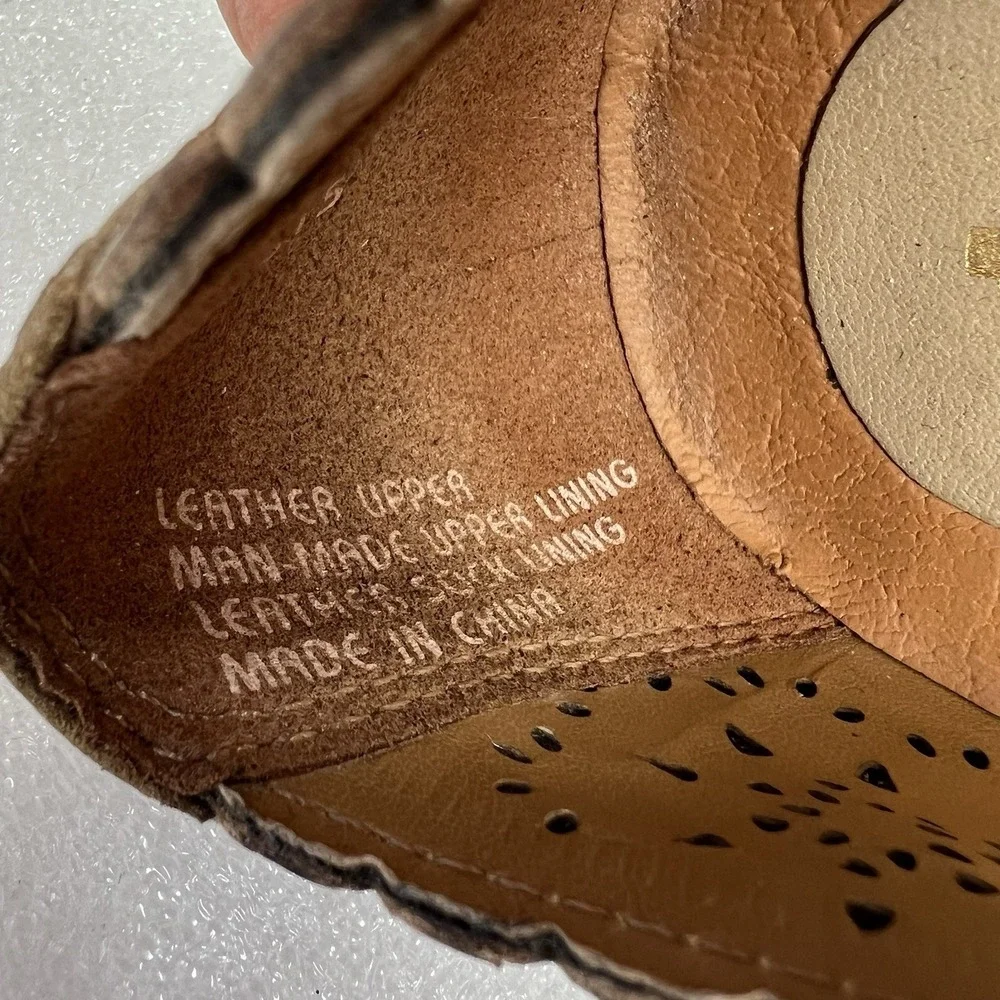 Women's Earthies Bindi Biscuit Ballet Flats Shoes Sz 9 Comfort Laser Cut