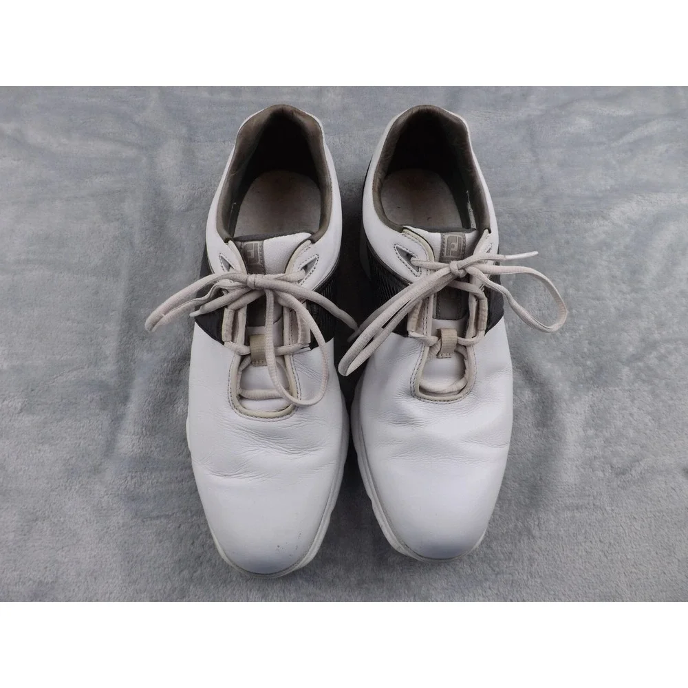 Footjoy Pro SL FTF Golf Shoes Men's‎ Size 10.5 White/Black