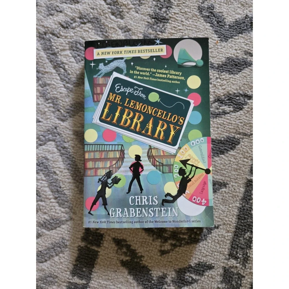 Escape‎ from Mr. Lemoncello's Library Chapter book