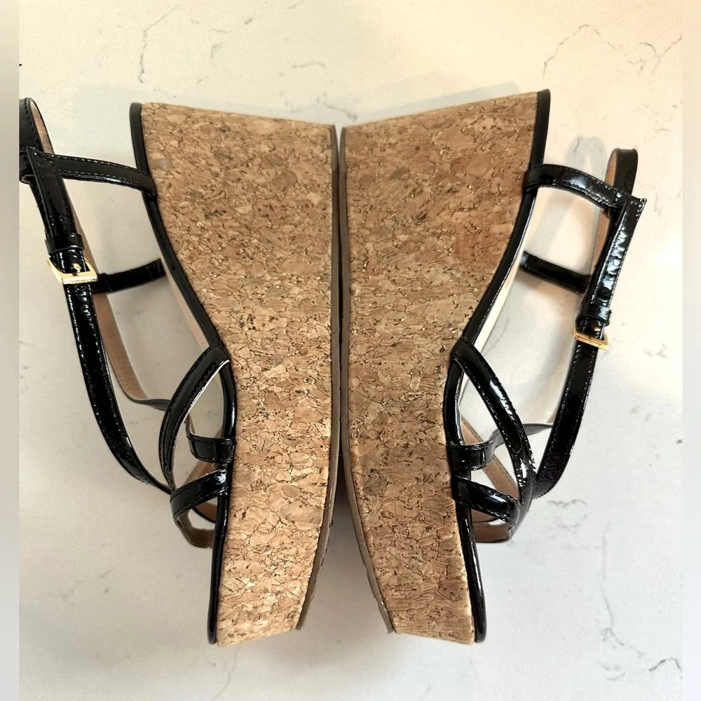 Kate‎ Spade Talanse Strappy Patent Wedge, US 6