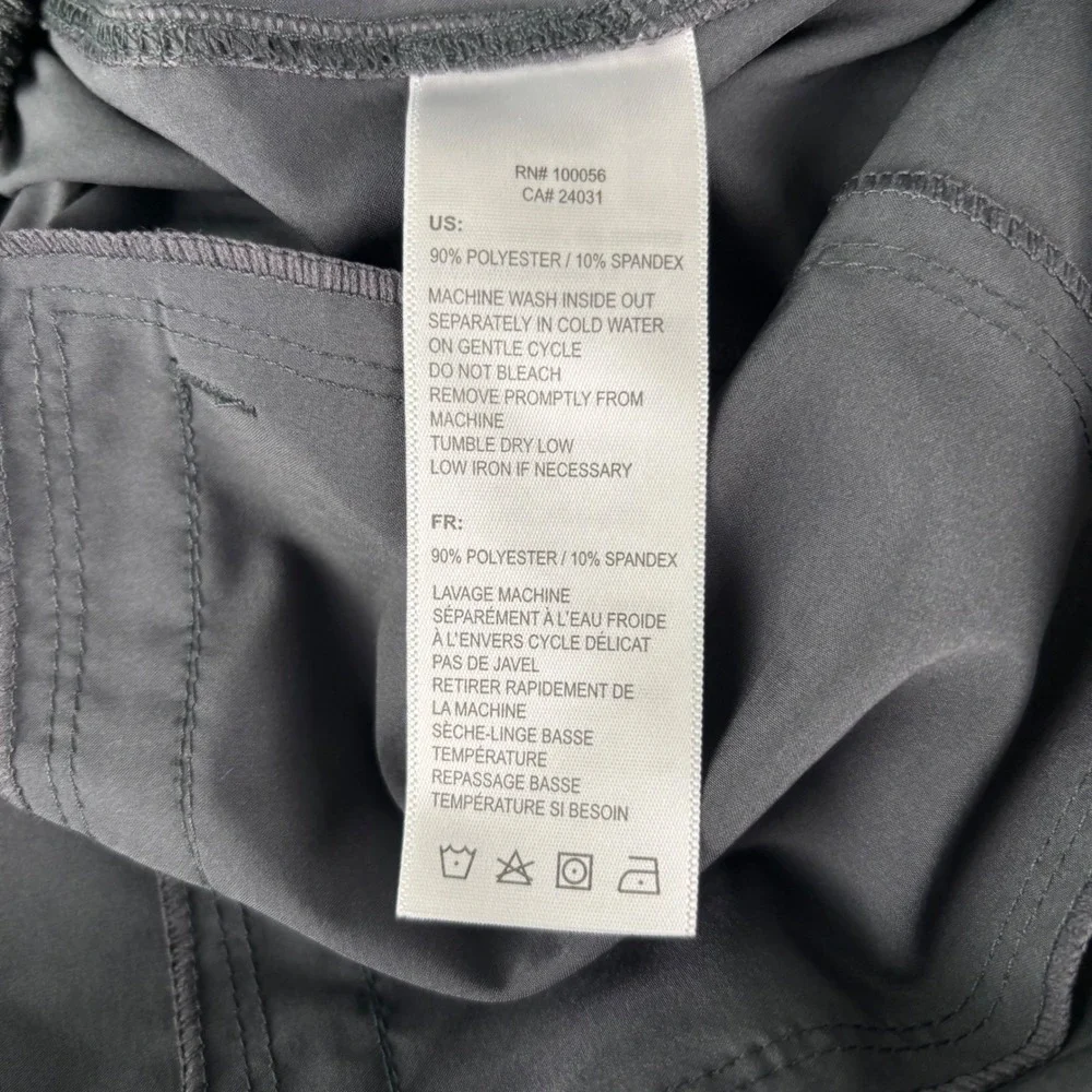 Oobe Womens Gray Casual Shorts Size‎ 8 Hiking Walking Activewear