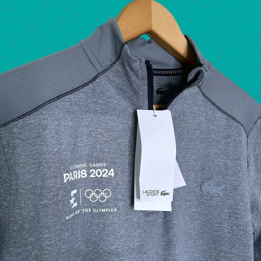 Lacoste Ultra Dry Quarter Zip Pullover Jacket