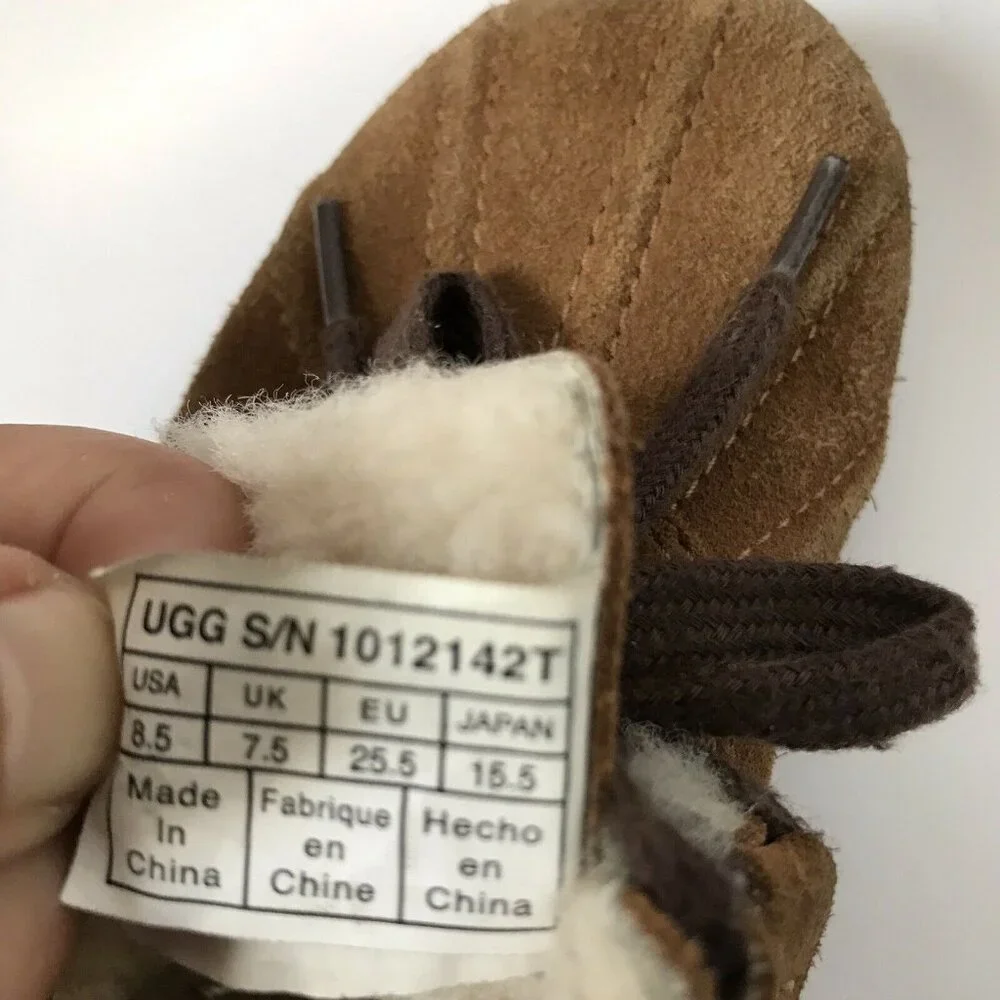 UGG suede upper