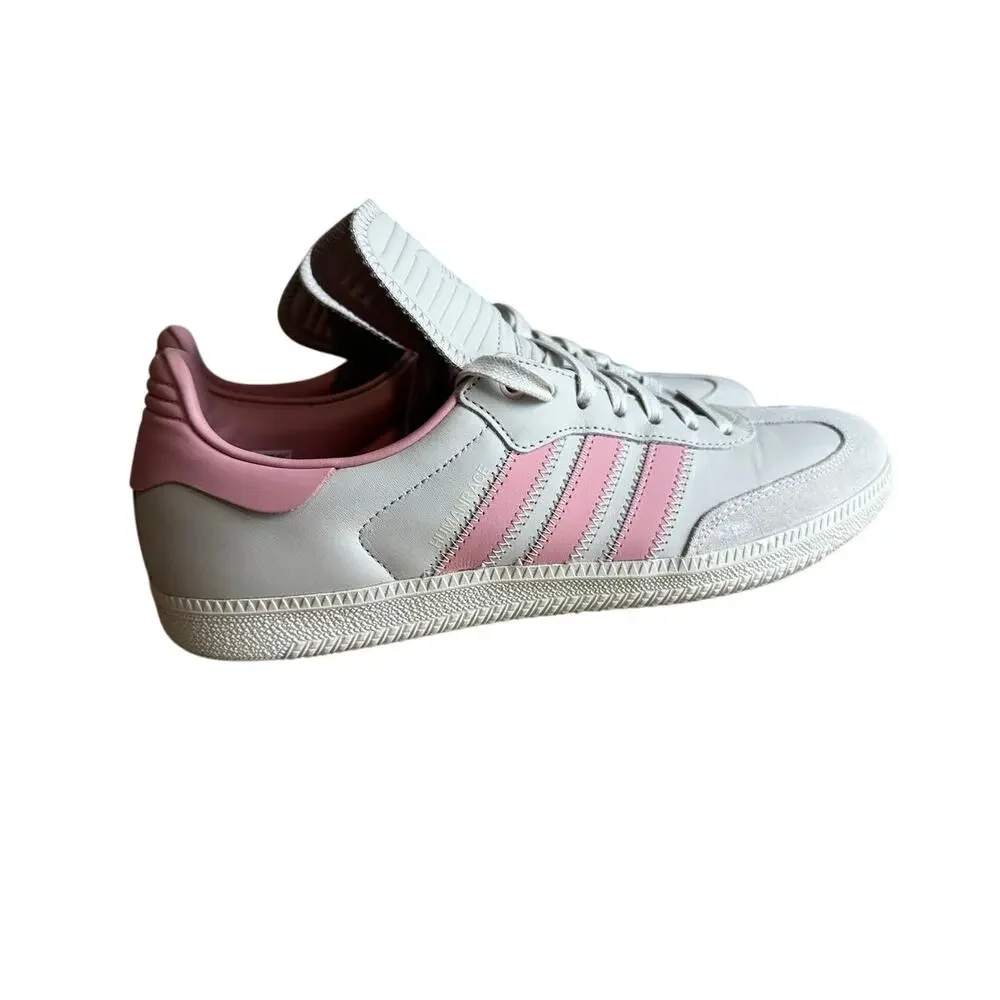 Adidas x Pharrell Humanrace Samba Aluminum Wonder Mauve Men's Sneakers US 10