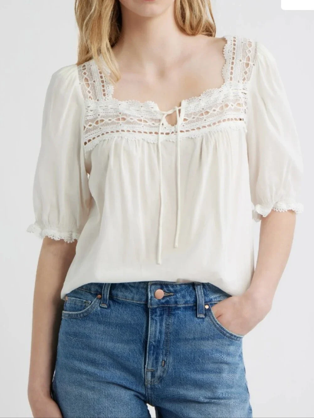 Reformation top blouse