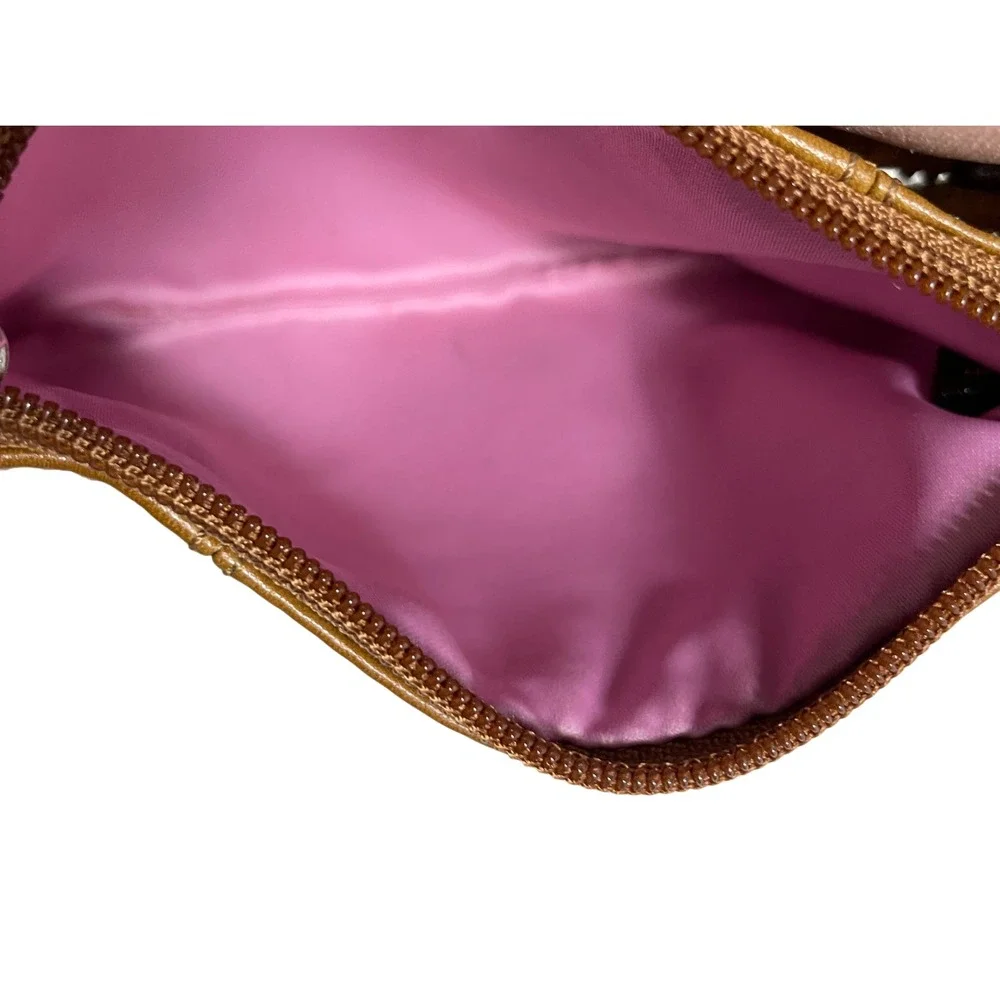 Coach brown leather
