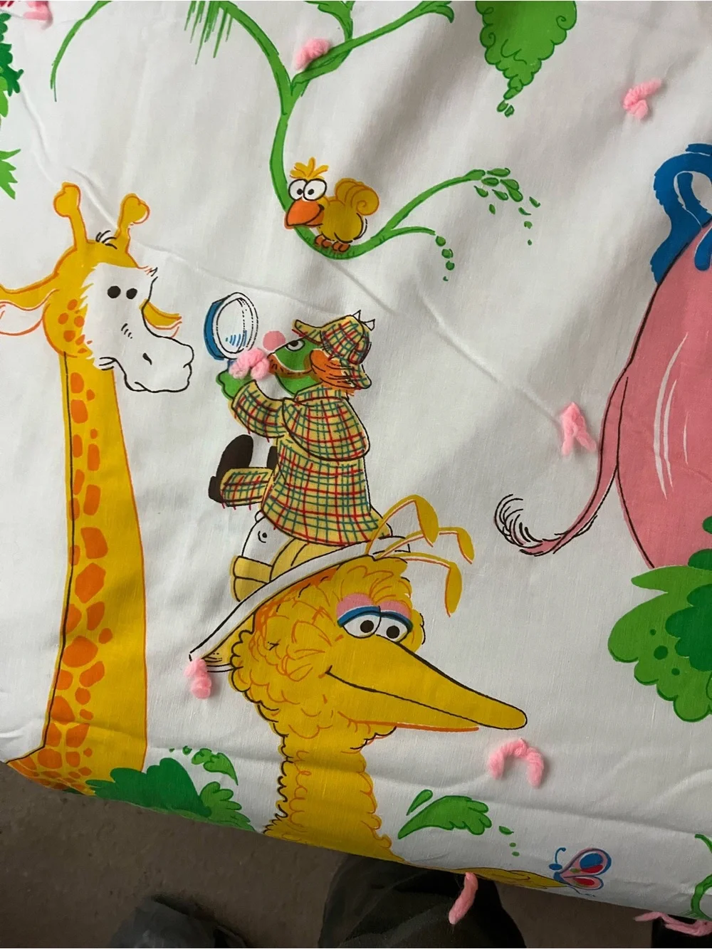Sesame Street cheerful vintage