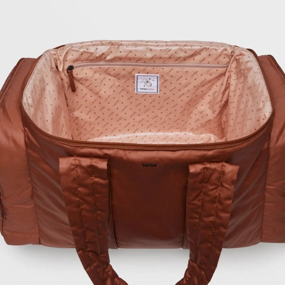 CARAA‎ Baby Quilted Baby Hospital Travel Duffel Bag