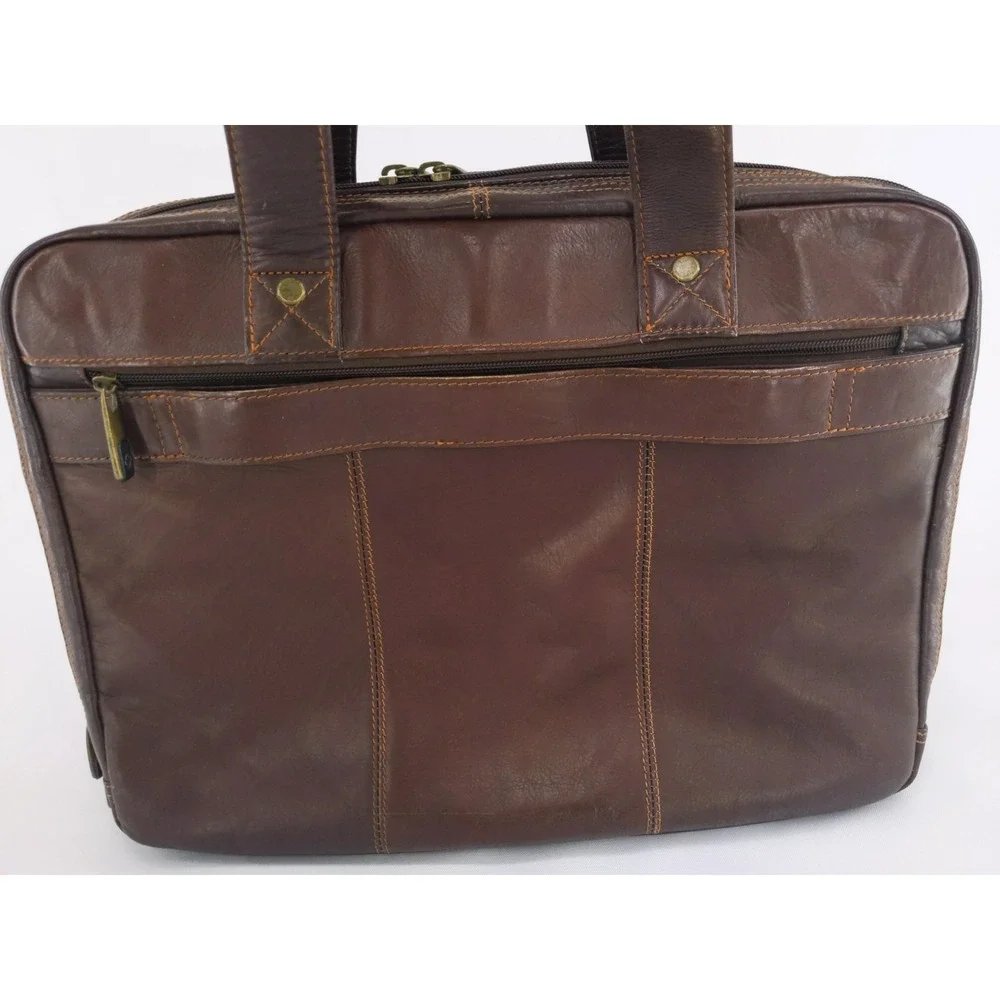 Samsonite brown leather