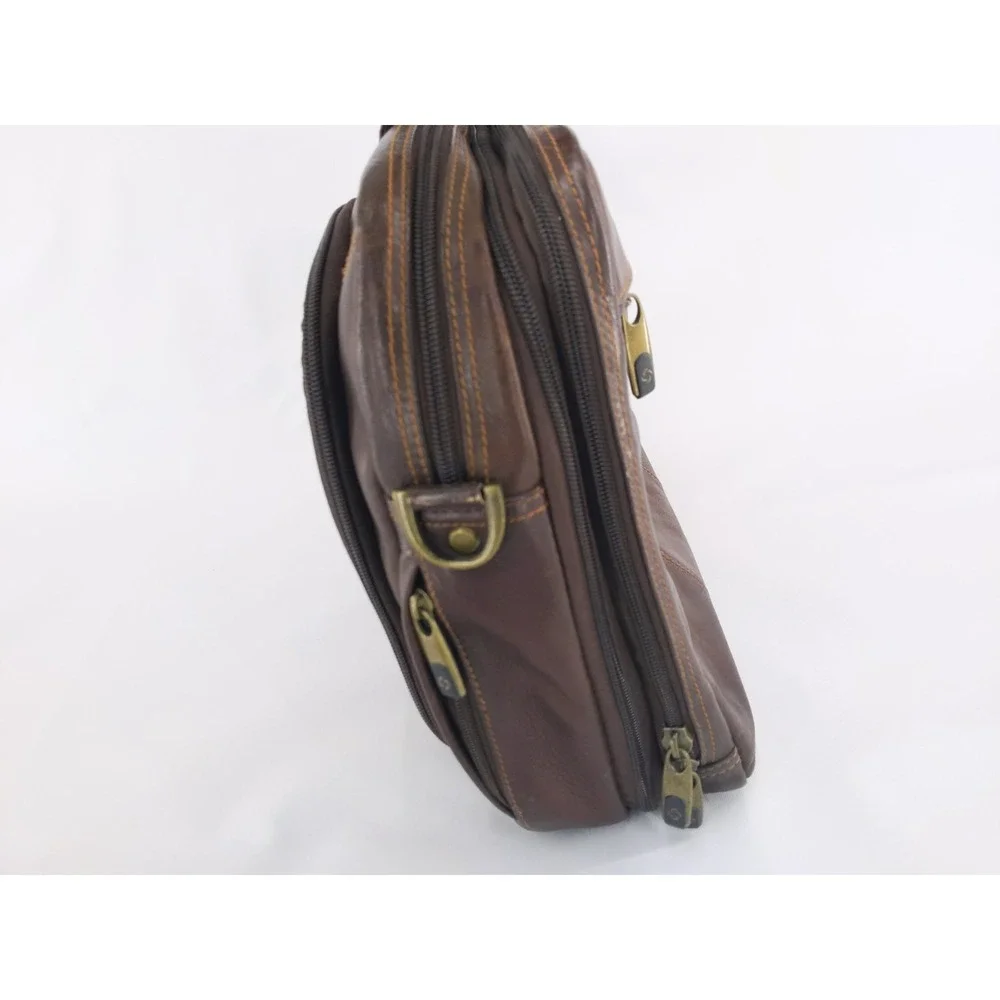 Samsonite brown leather