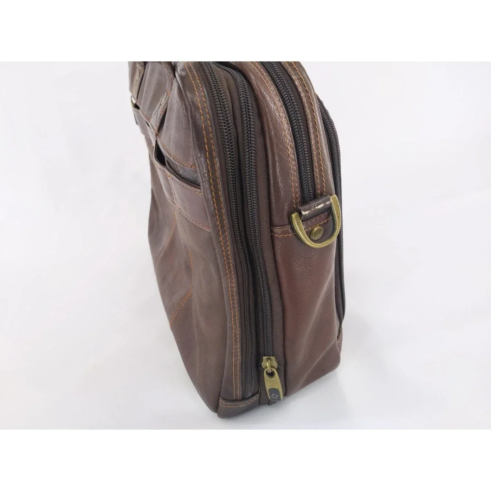 Samsonite brown leather