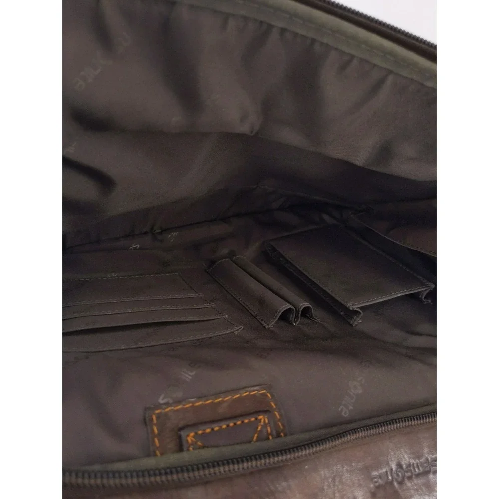 Samsonite brown leather