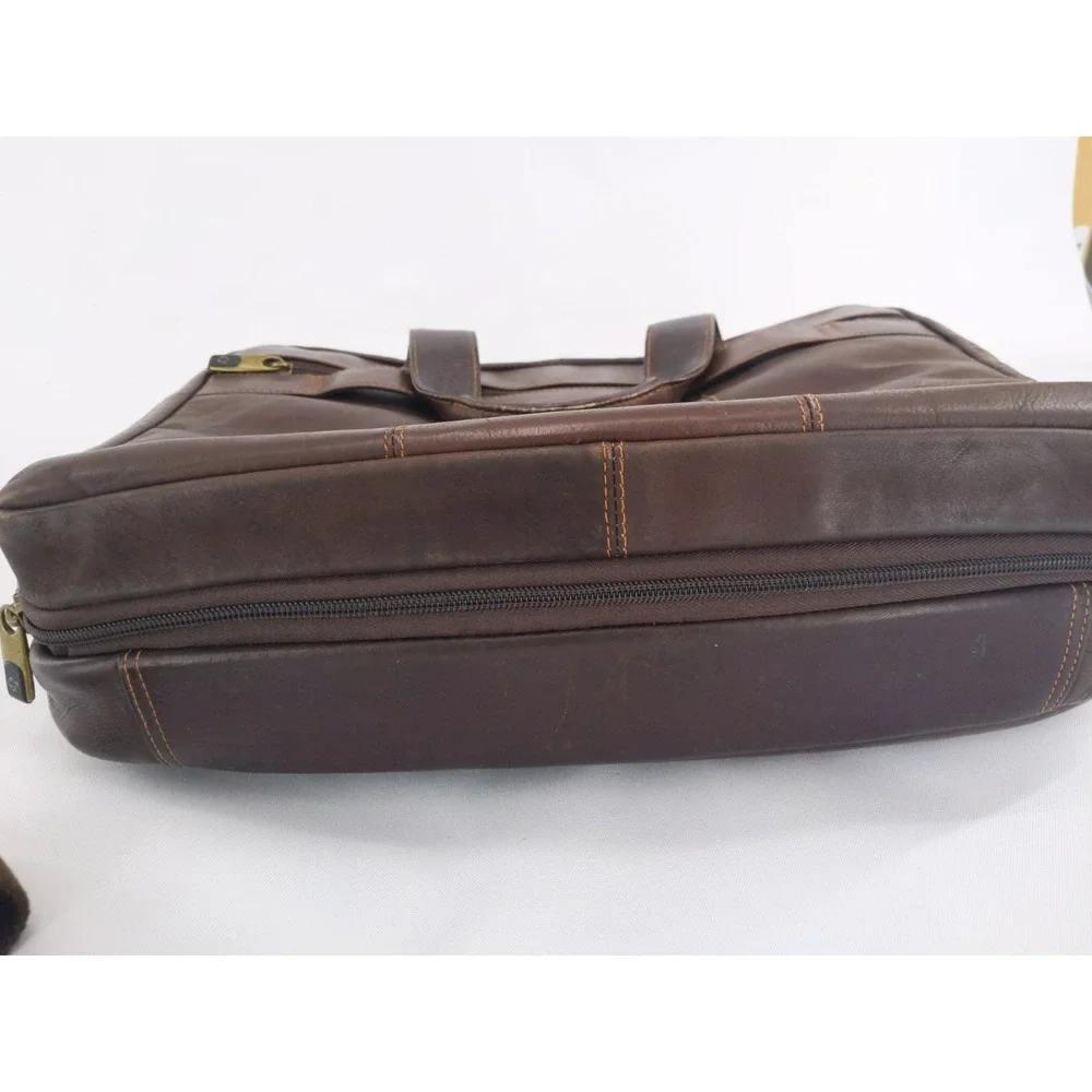 Samsonite brown leather