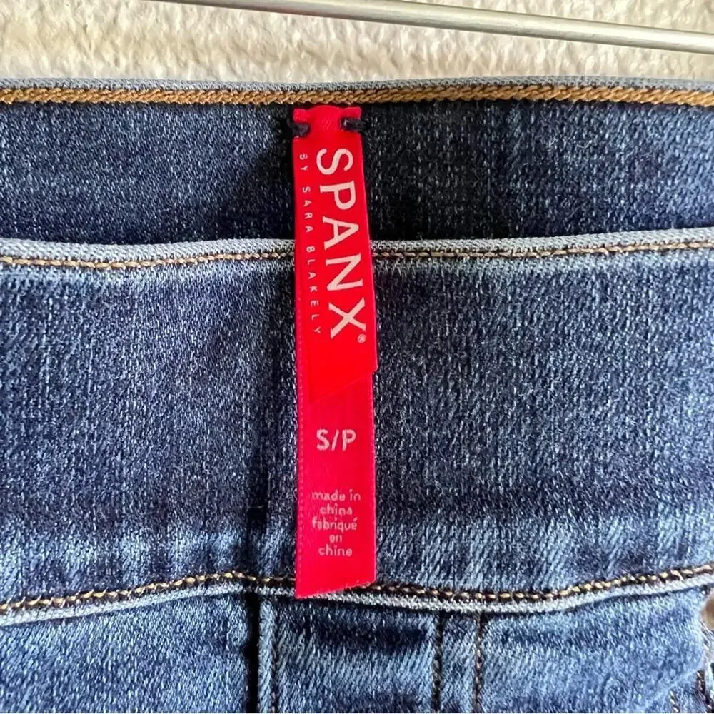 SPANX distressed denim