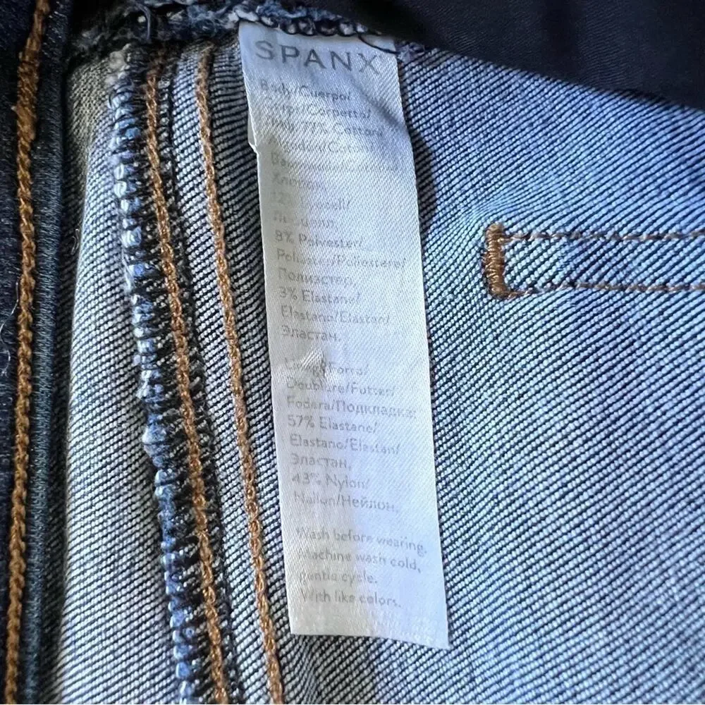 SPANX distressed denim
