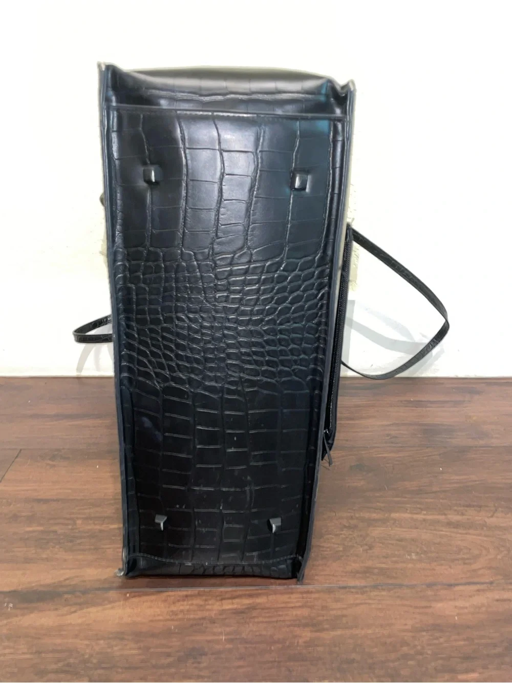 BEIS croc embossed