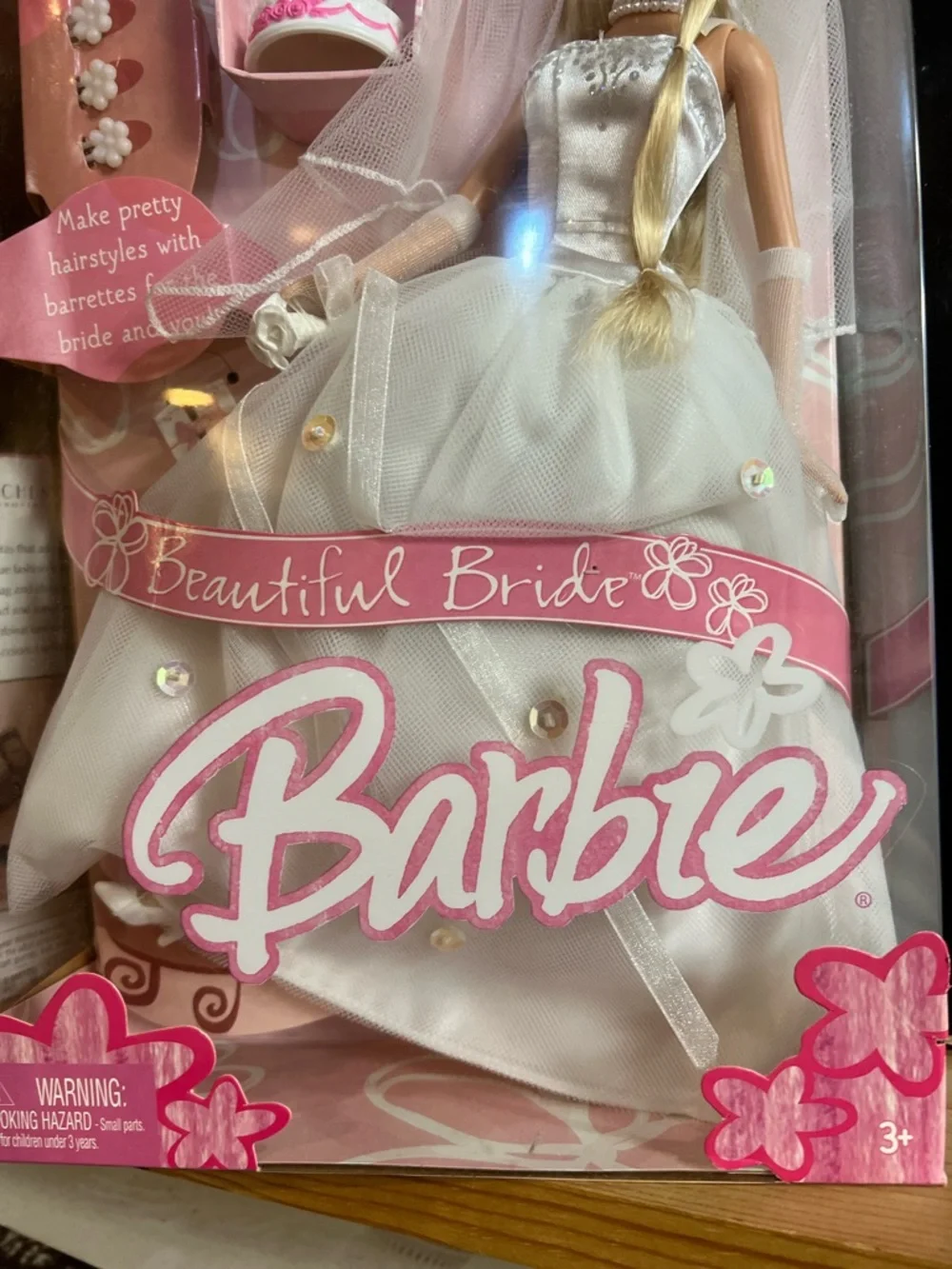 Barbie dressed white