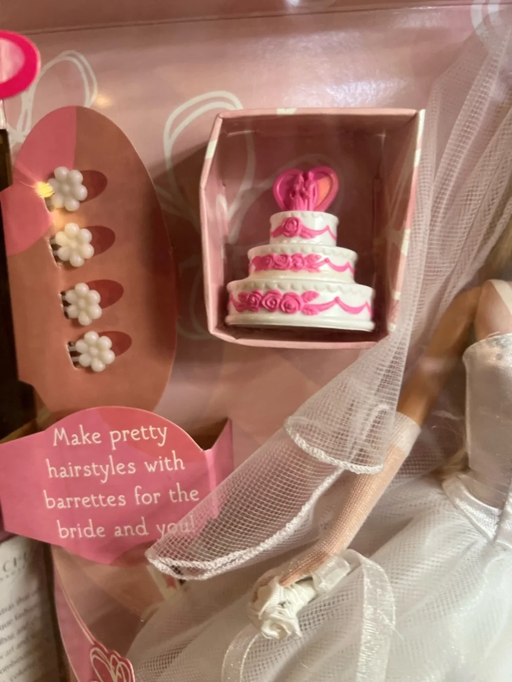 Barbie dressed white