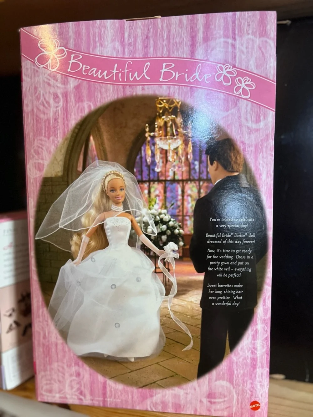 Barbie dressed white