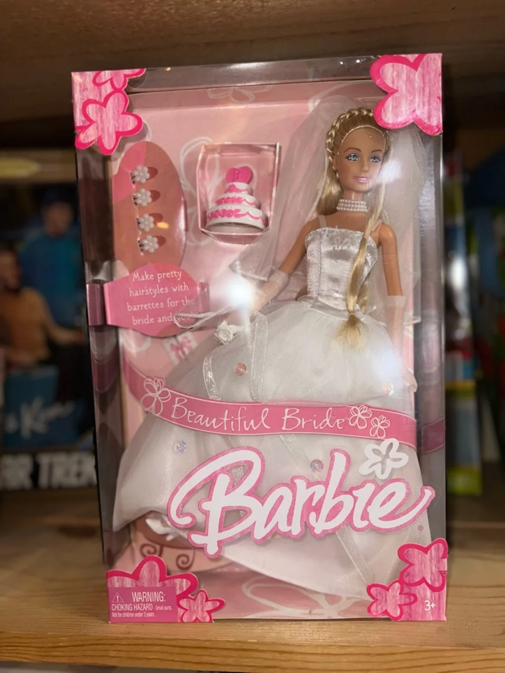 Barbie dressed white