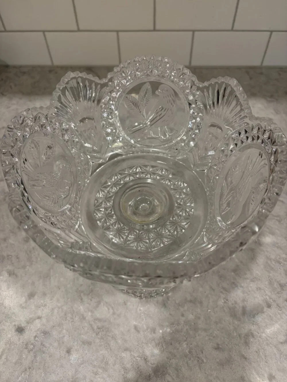 Hofbauer crystal bowl