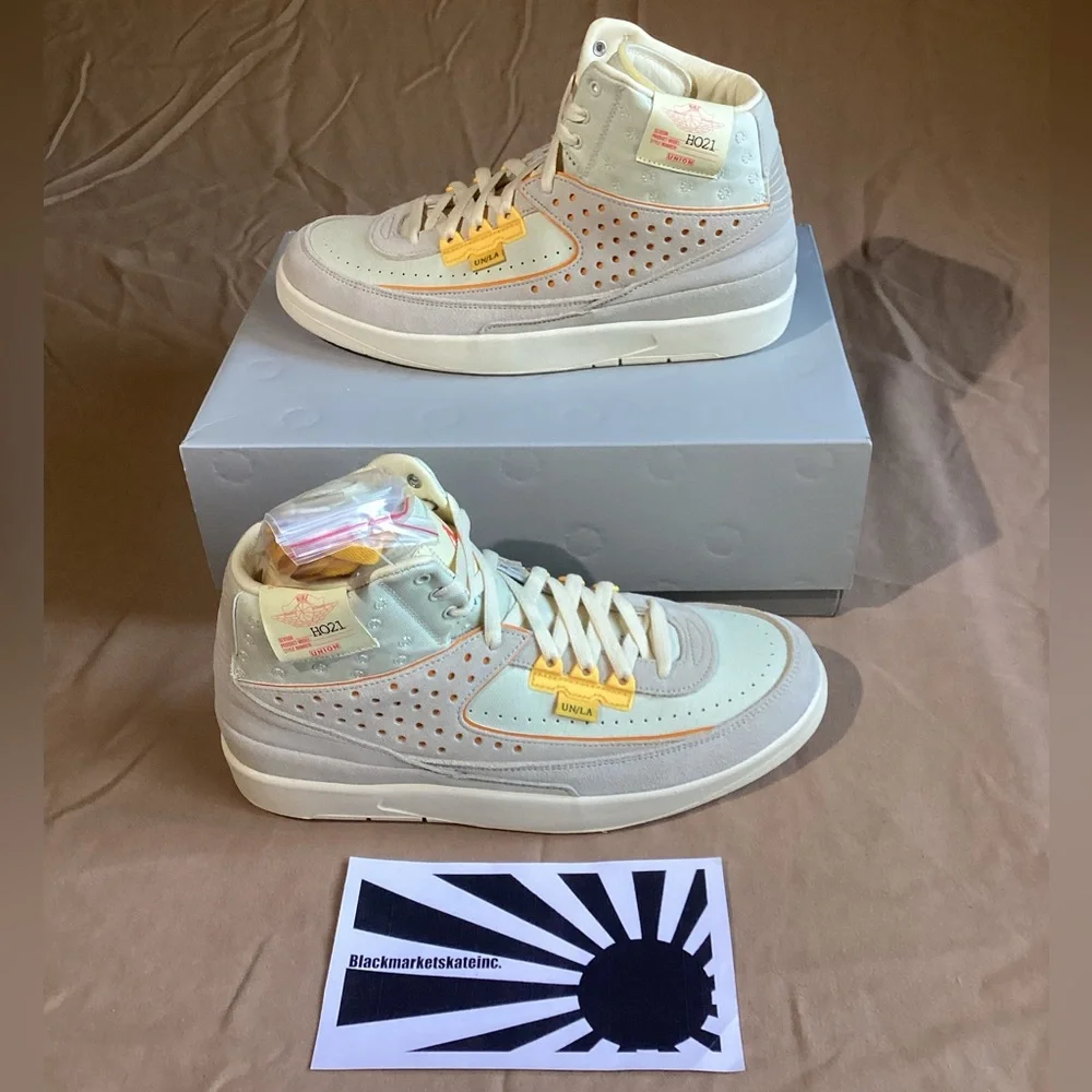 Nike Air Jordan 2 x Union LA Rattan DN3802-200 Men's Size 10.5