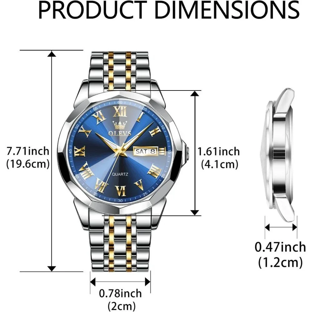 Olevs luxury mens