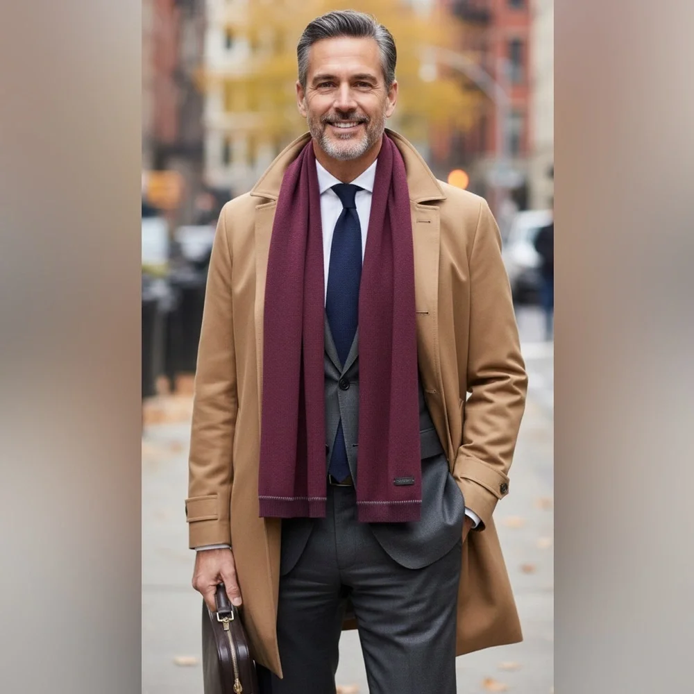 John Varvatos elegant scarf