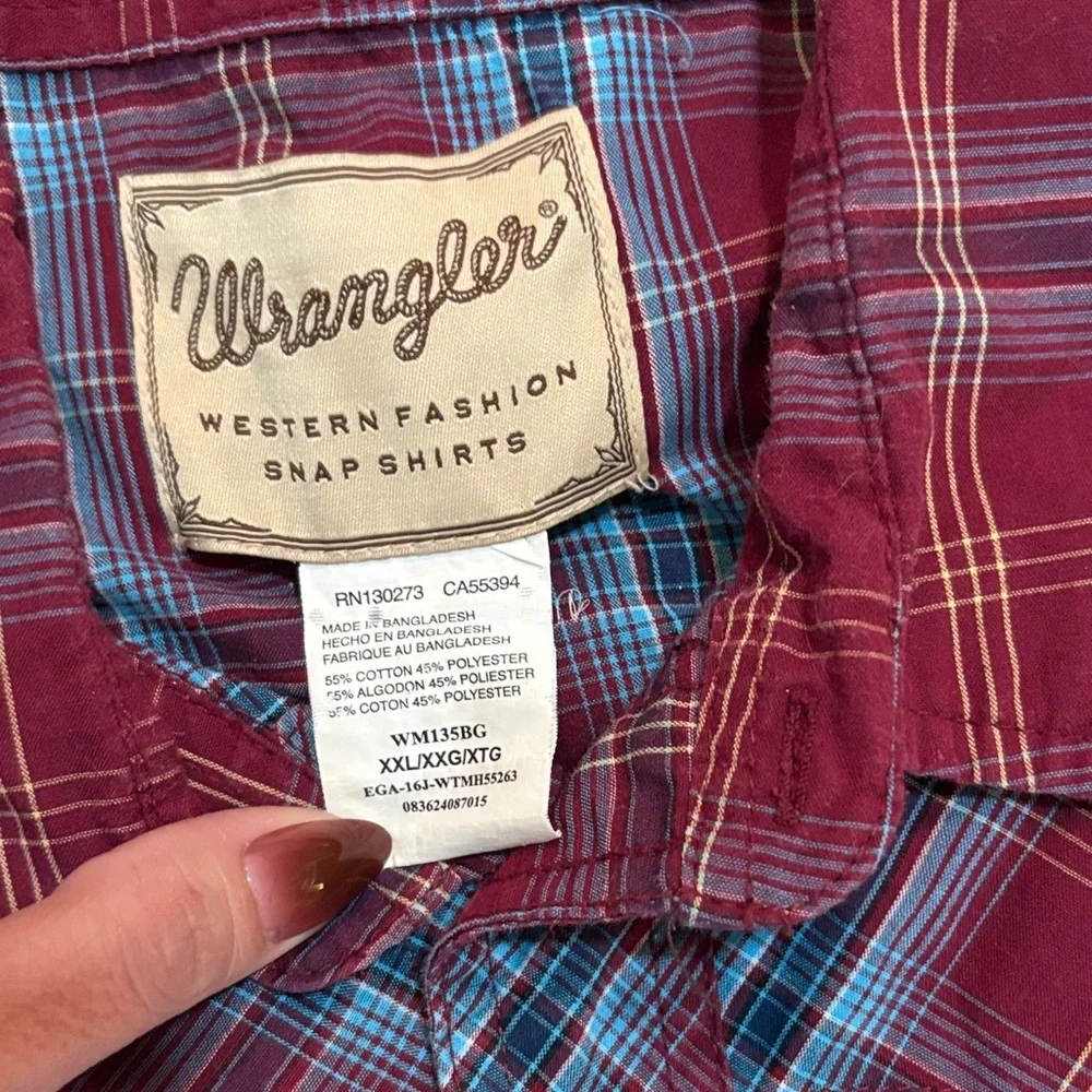 Wrangler stylish plaid